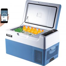VEVOR Refrigerador Portátil 22L Nevera Portátil para Coche Refrigerador Doméstico Refrigerador del Automóvil