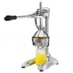 VEVOR Prensa de jugo de cítricos, prensa manual exprimidor de naranja, exprimidor manual de cítricos de grado comercial, exprimidor de limón, exprimidor de frutas fácil de limpiar para jugo de limón, granada y naranja